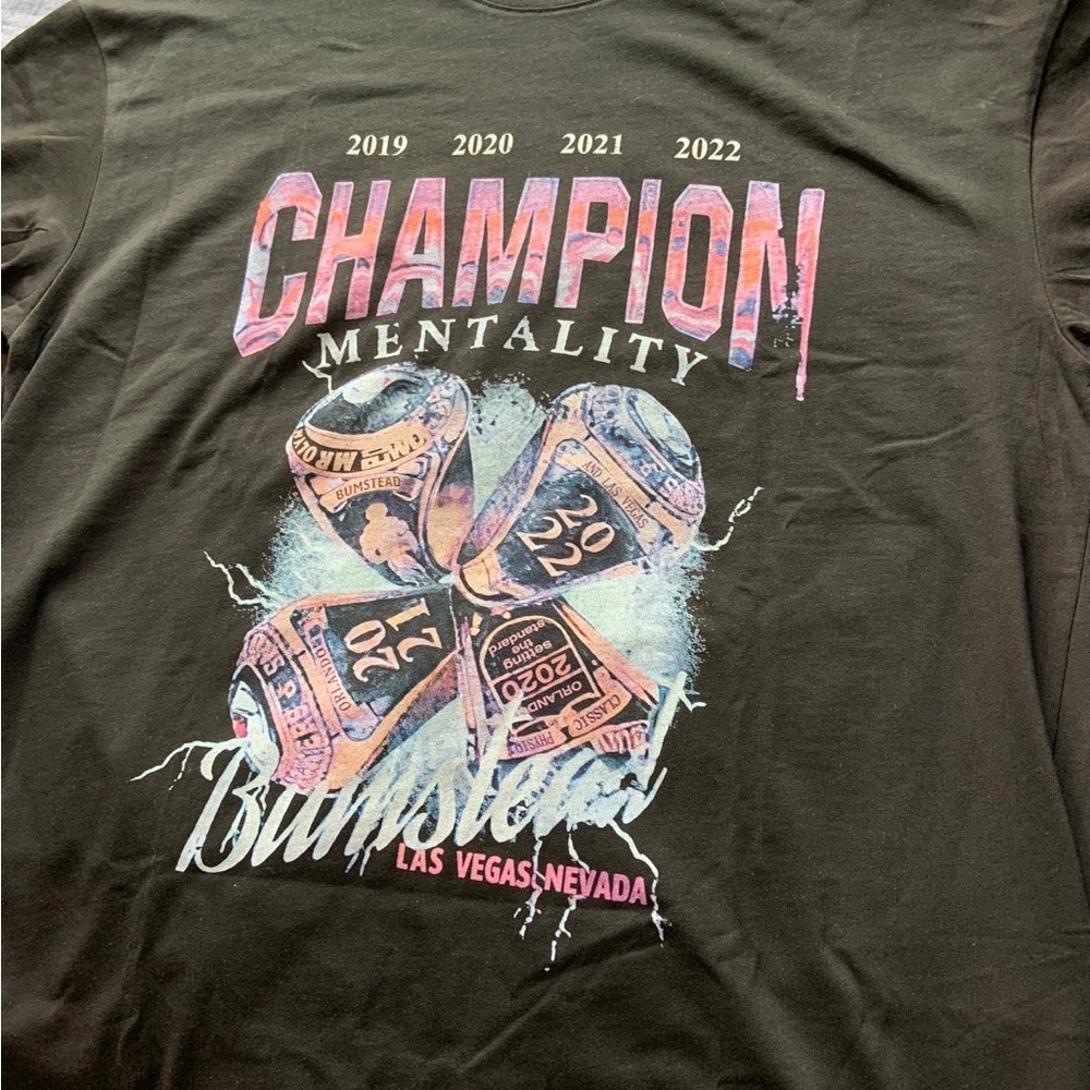CHRIS BUMSTEAD 4 PEAT SHIRT!